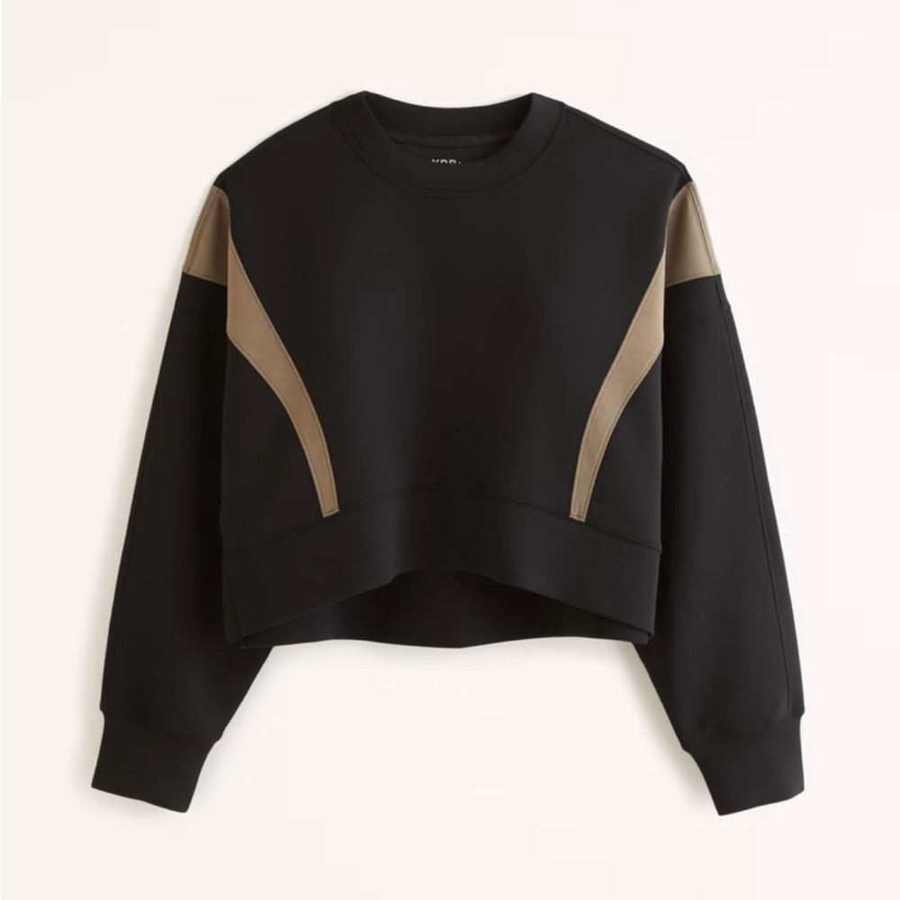 Abercrombie and Fitch YPB Crop Shirt Sweatshirt